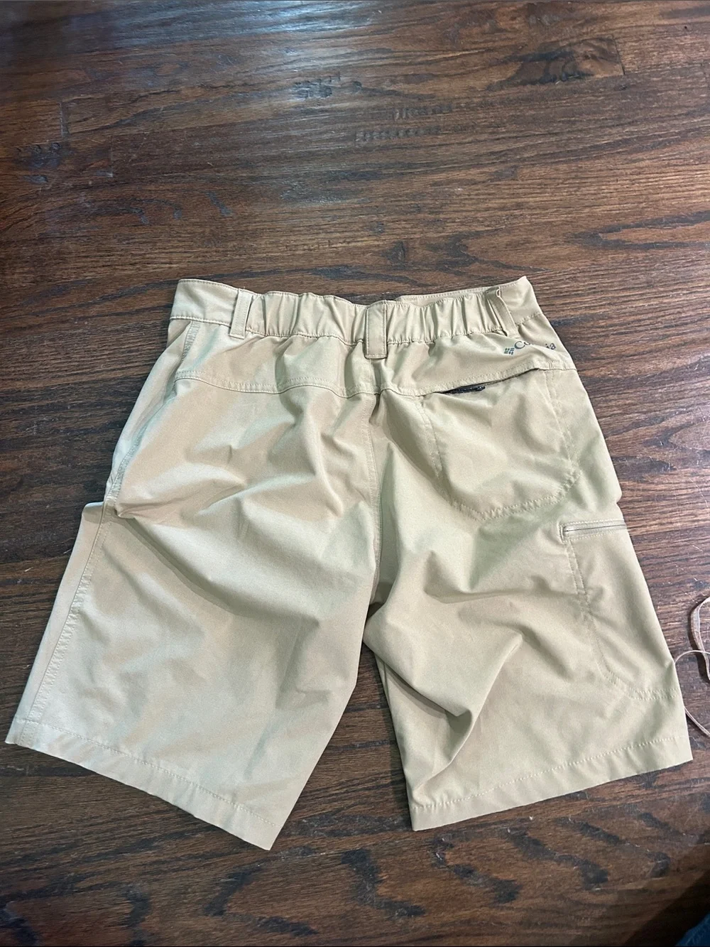 Columbia Shorts Mens 30 Chino Stretch Omni Shade Shield Fir Ridge Tan